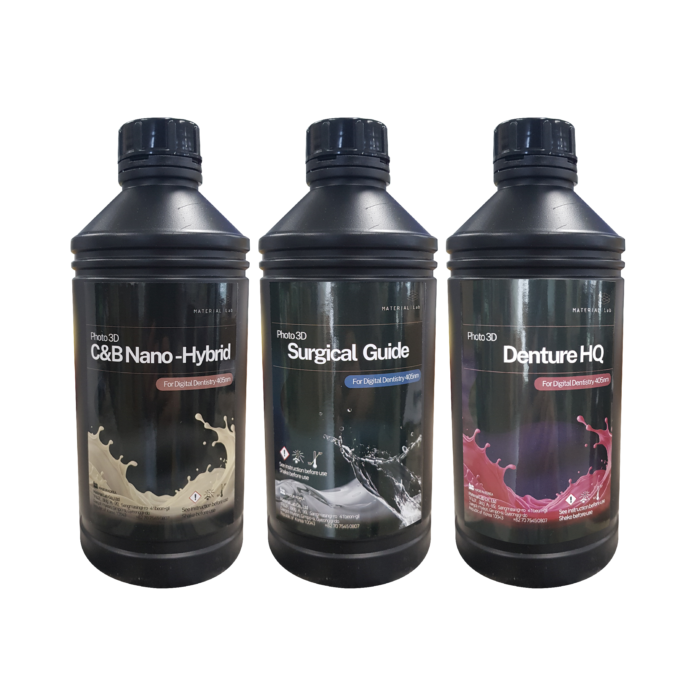 머티리얼랩 3D 프린팅 레진 (3D Printing Resin)